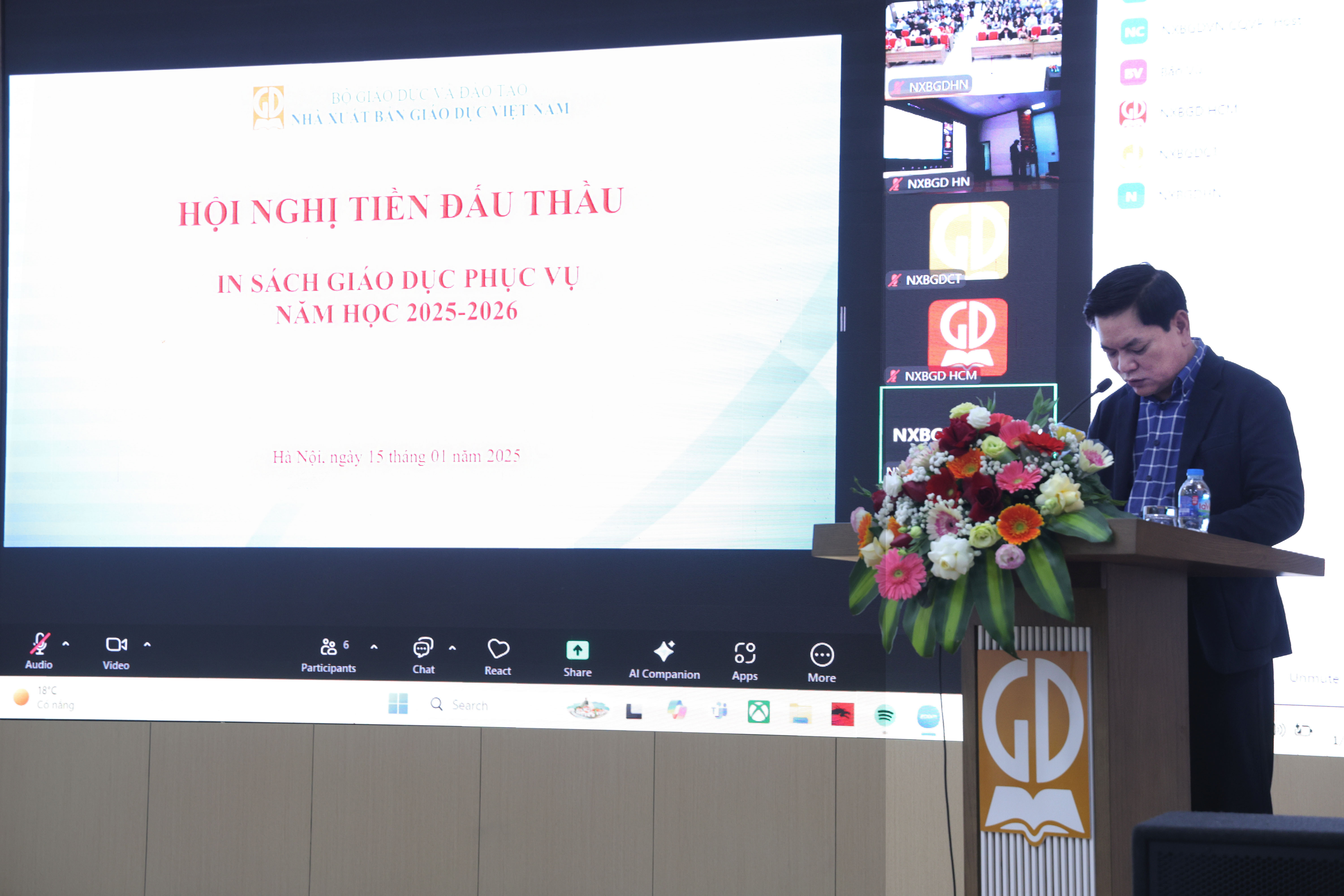 Hội nghị Tiền đấu thầu In sách giáo dục phục vụ năm học 2025 - 2026