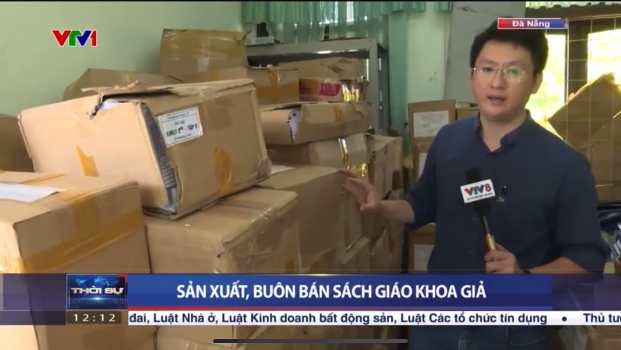 Triệt phá đường dây sản xuất, buôn bán 4 triệu sách giáo khoa giả